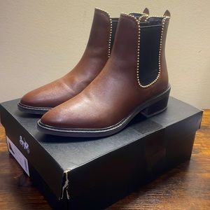 COACH Bowery Leather Boots